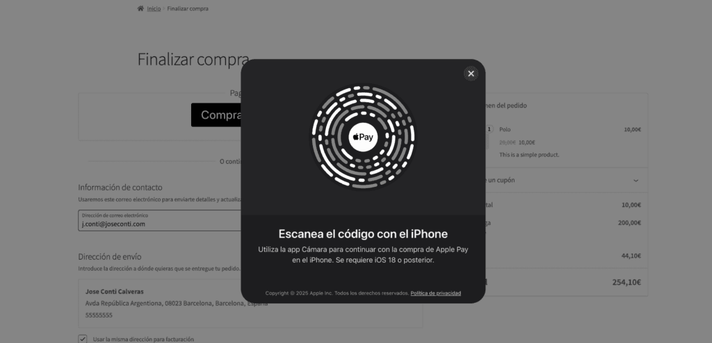 Apple pago desde cualquier dispositivo
