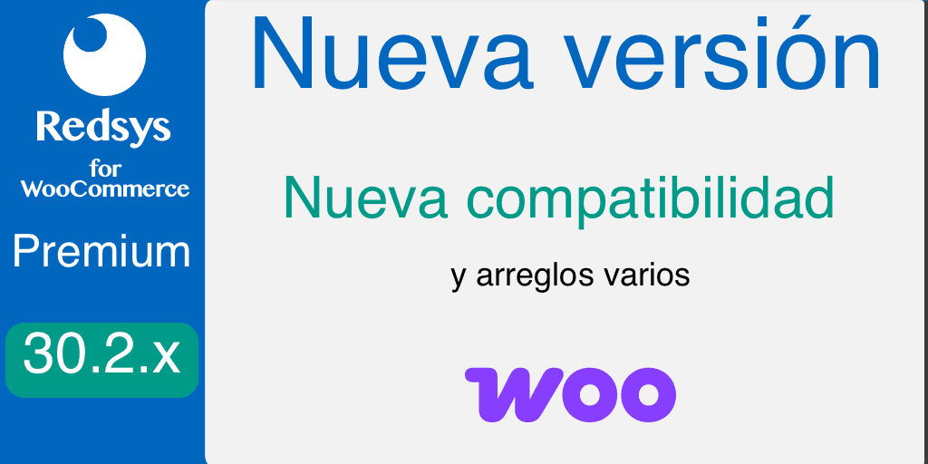 Nueva version de WooCommerce Redsys Gateway 30.2.x WBTE WC Subscriptions